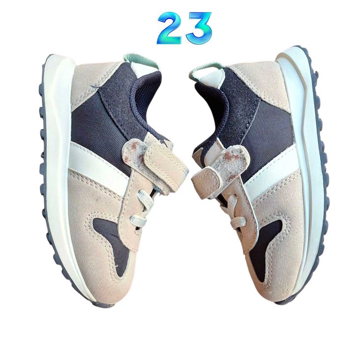Sapatilhas Bege e Azul Zippy 23