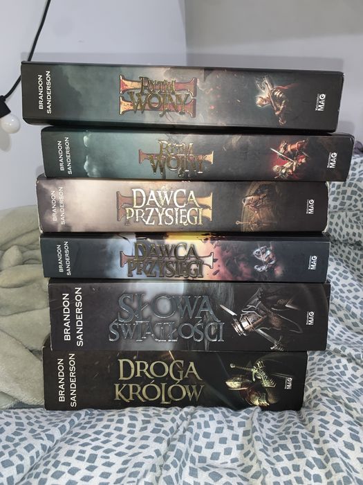 archiwum burzowego światła brandon sanderson części 1-4