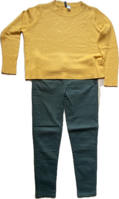 Spodnie  ciemnozielone 38 - 40