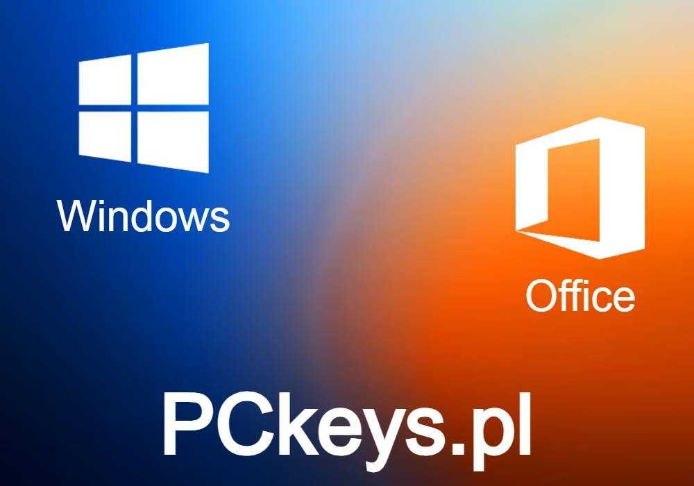 Klucz Windows 10/11 Pro (aktywacja online)