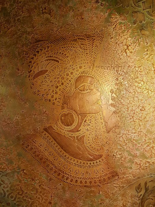obraz kobieta 50 x 70 cm
