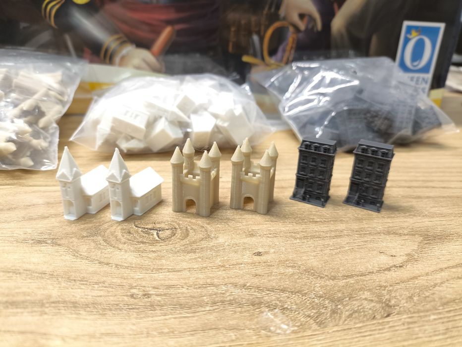 Wallenstein Big box + 80 miniaturki 3d budynków nowa w folii