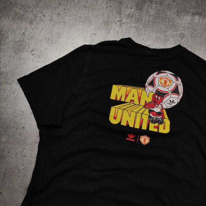 MĘSKA Koszulka PREMIUM Adidas Kibic Manchester United Football Devils