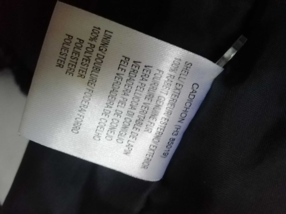 Casaco em pele genuína