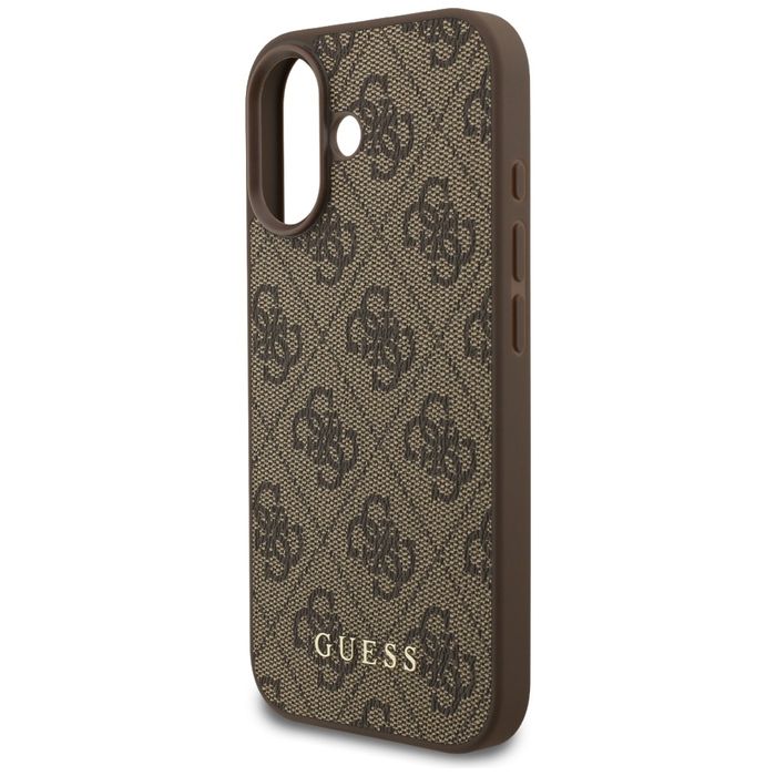 Etui do iPhone 17 Guess 4G Classic brązowy