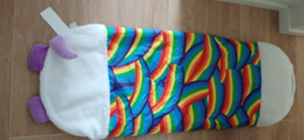 Saca cama  Dormi Locos para criança 1,37 x 51cm, conversível em almofada