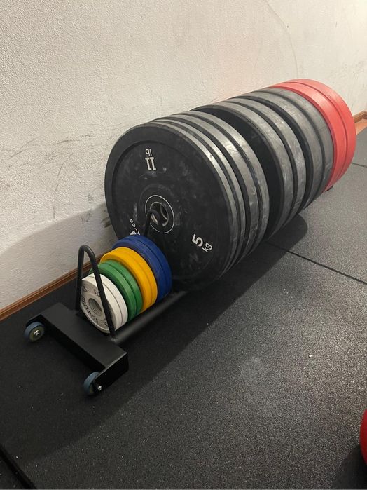 Suportes de discos e barras