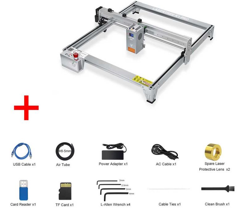 LASER TREE K1 PRO Grawer ploter laserowy grawerka 40W