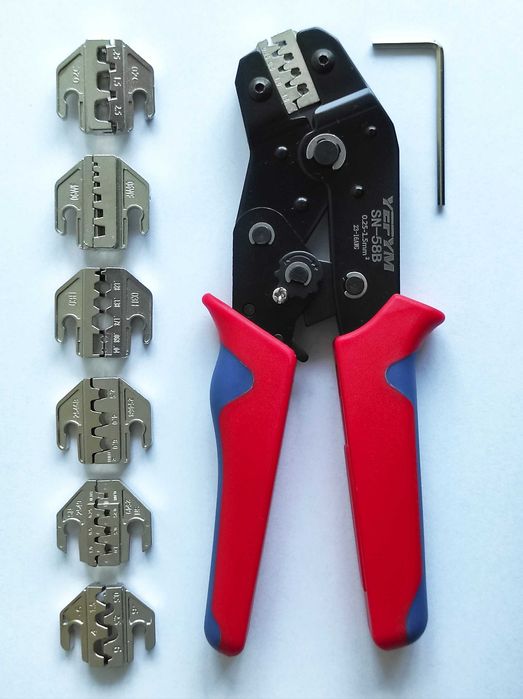 Кримпер Lion Rage, YEFYM, обжимка MC4, матриці SN-58B SN-2546B, 03H