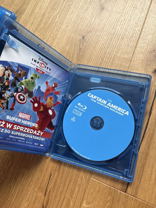 Kapitan ameryka zimowy żołnierz blu-ray