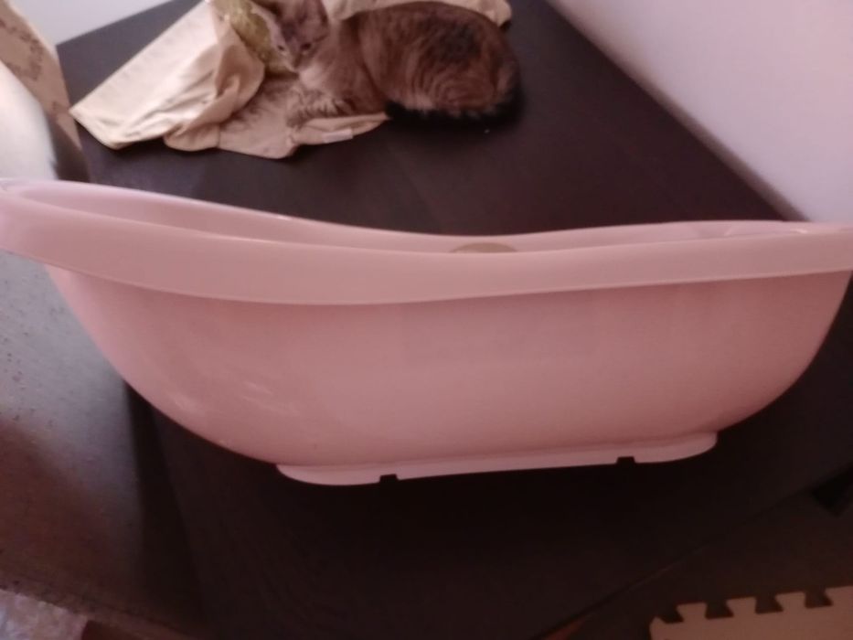 Banheira rosa minnie