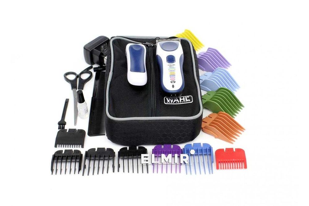 НАБІР Професійна Машинка БЕЗПРОВІДНА для стрижки + Триммер + ножиці