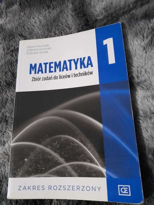 MATEMATYKA 1 Zbiór Zadań Pazdro Rozszerzony Stan bardzo dobry