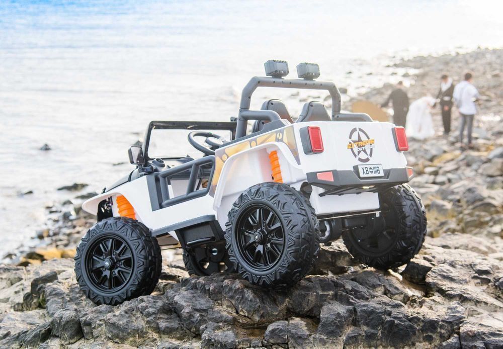 JEEP WRANGLER 4x4 Auto na akumulator | PILOT | 2-osobowy | do 100kg XL