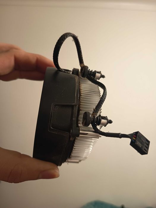 Caixa desktop de vidro gamer c/ Fans