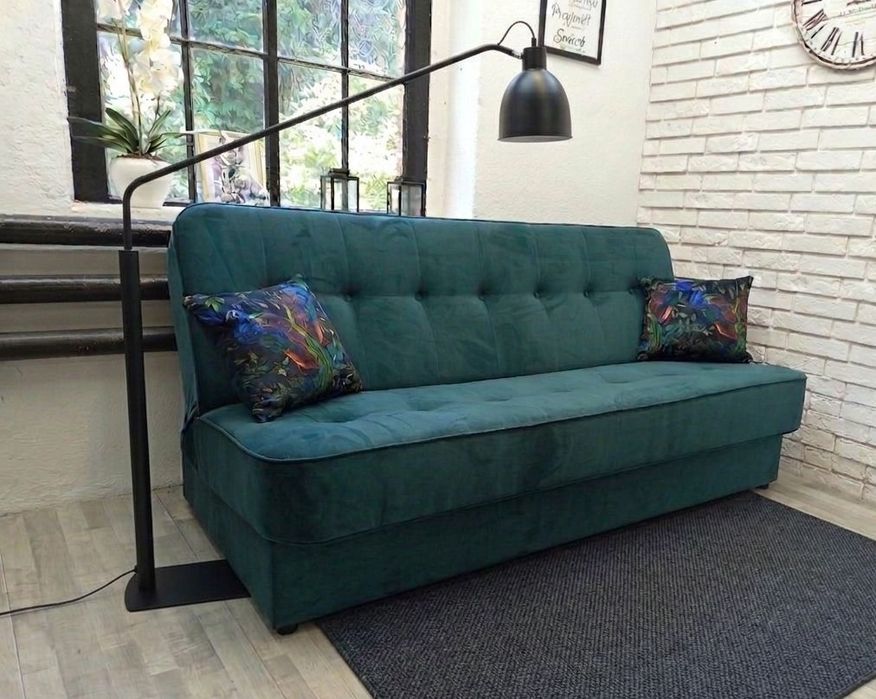 Kanapa sofa rozkładana pojemnik na pościel Wyprzedaż