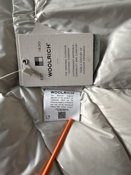 Woolrich fantastyczna  kurtka puchowa  z naturalnym futrem!