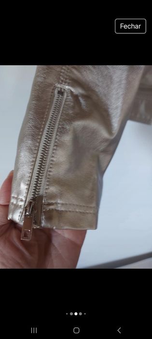 Blusão dourado Spaccio By Cristina Ferreira