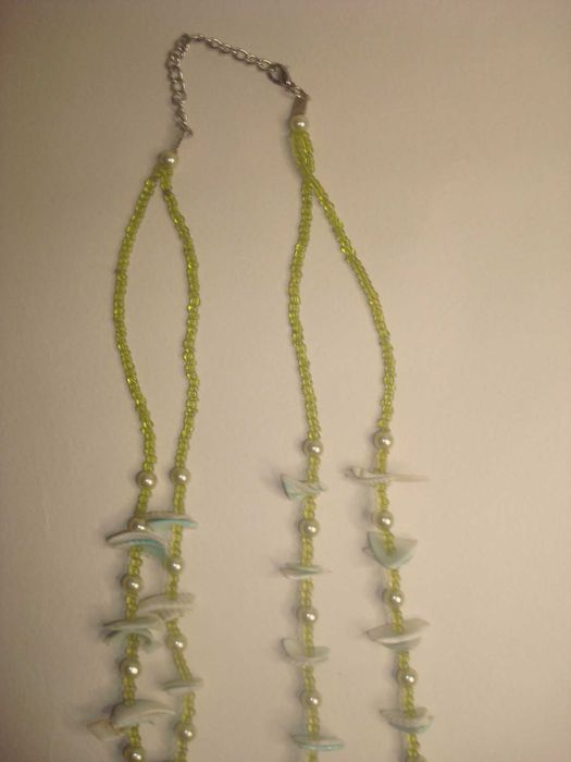 Бусы, бижютерия, ракушки перламутр, чеський бісер СРСР