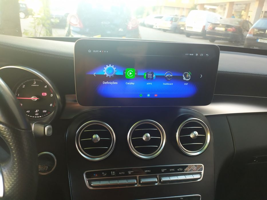 Monitor Android Mercedes A B C GLS GLC CLA GLA V W205 NTG 5.0