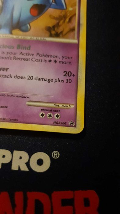2010 Pokemon TCG Wobbuffet Cosmos Holo HGSS04 Black Star Promo Carta