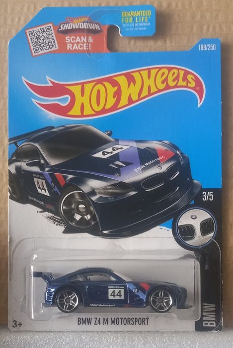 Bmw Z4 M Motorsport hot wheels