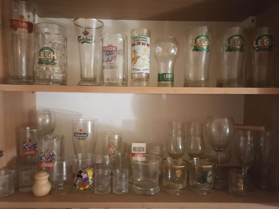 Pokale do piwa kieliszki  szklanki