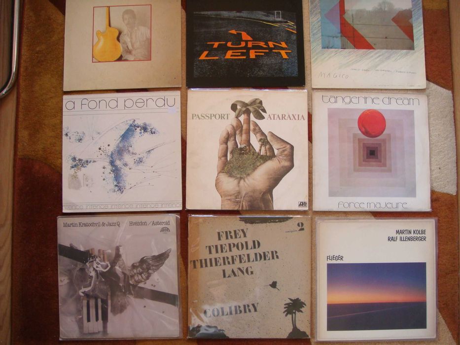 Discos de vinil coleçao