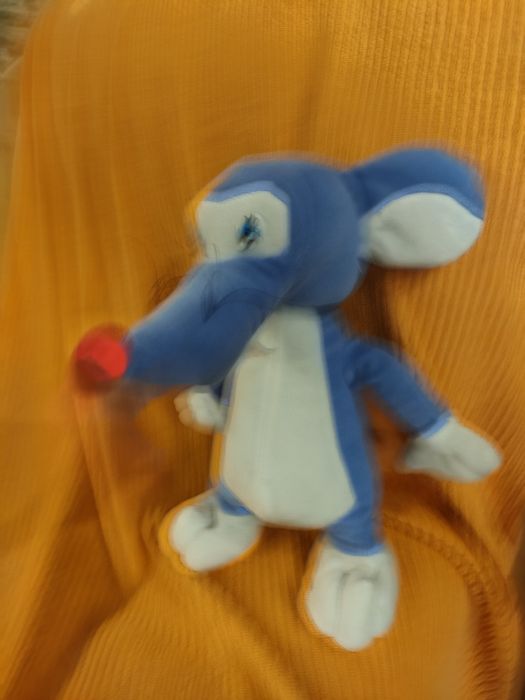 Curious Mouse Plush Toy, Used