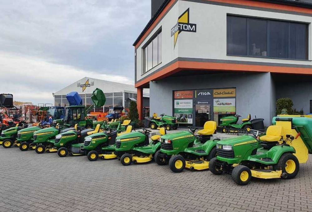 John Deere X950R Profesjonalny traktorek kosiarka Górny wysyp 25 KM