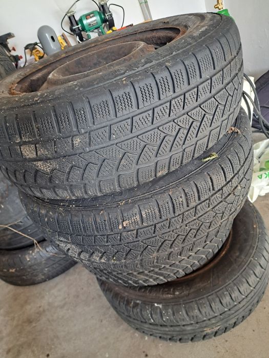 Koła 15" stalówki z oponami