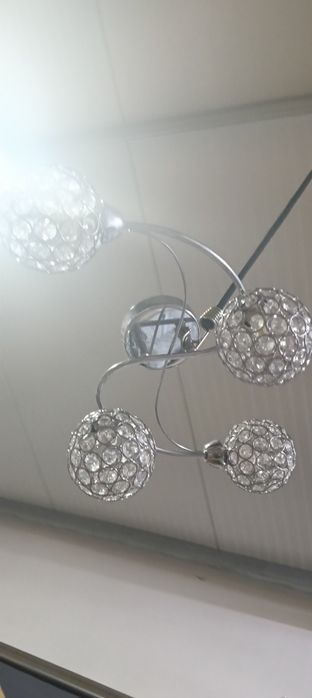 Candeeiro de parede inox