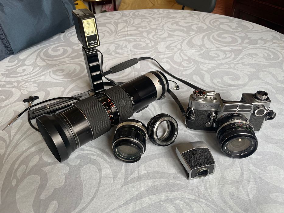 Miranda Sensorex + lenses analog camera64585803242627121