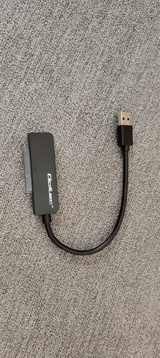 Qoltec Adapter SATA Przejściówka na dysk SSD HDD 2.5" USB 3.0 5Gb/s 2T