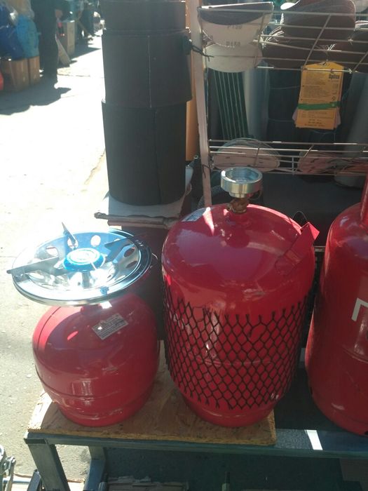 Переходник на газ газовый баллон адаптер для заправки на АЗС бутан