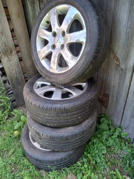 Колеса, шини, диски