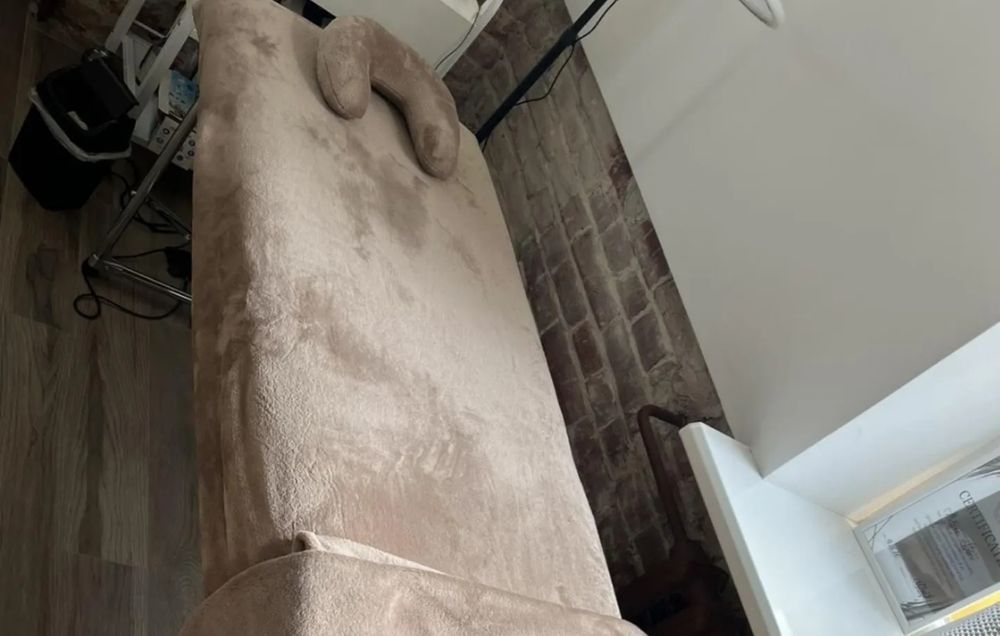 Плюшевый набор на кушетку! Чехол + плед + подголовник