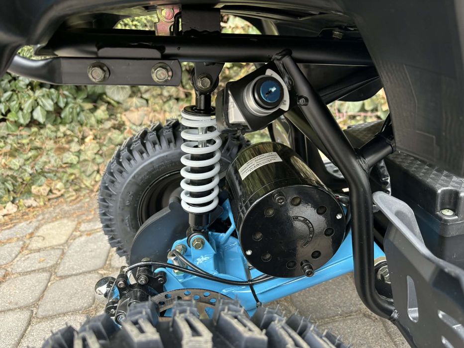 Quad elektryczny M7 pelikan 800W oparcie duże koła regulacja prędkości raty dotawa
