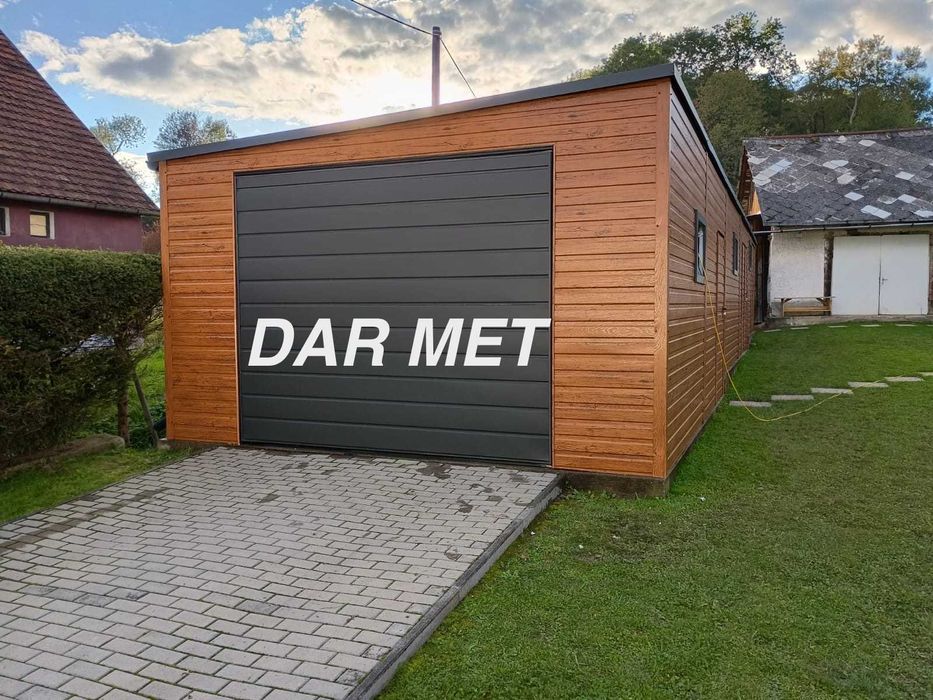 Hala Garaż Wiata Warsztat Magazyn Konstrukcja Stalowa Projekt Dar Met