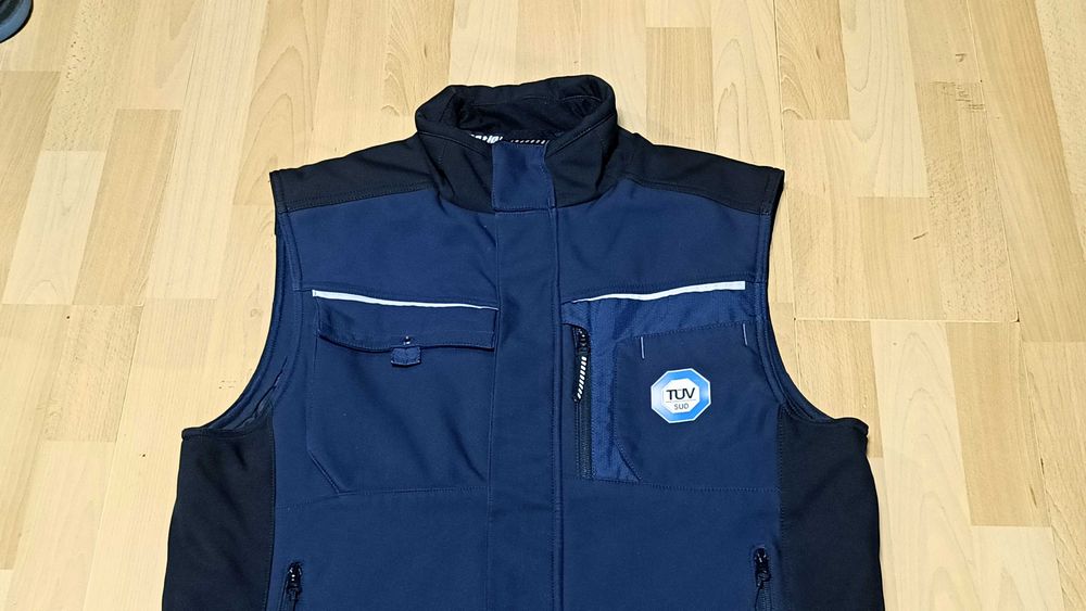Ocieplana kamizelka softshell ENGELBERT STRAUSS MOTION r.L stan idealny
