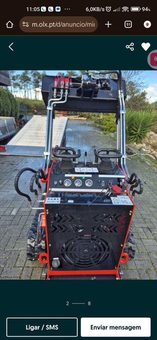 Mini pá carregadora - skid steer loader446316485007779843