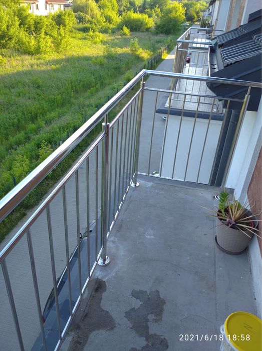 Balustrady nierdzewne