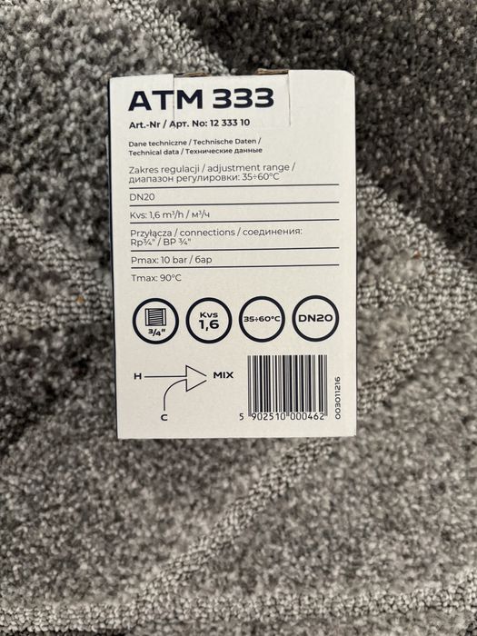 Zawór Afriso ATM 333 termostatyczny