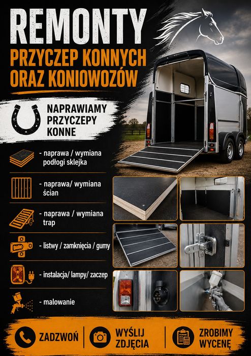 Bryczki, sanie,  przyczepy konne