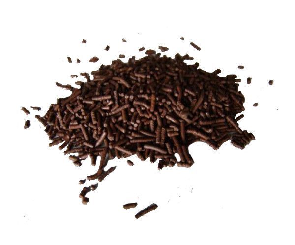 Posypka Cukrowa Pałeczki Brązowe Kakaowe - 50G