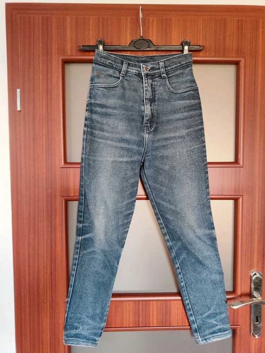Vintage jeans spodnie jeansy bodyfiend mom 32 XXS dżinsy