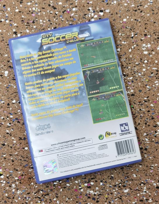 Jogo Playstation 2 City Soccer Challenge