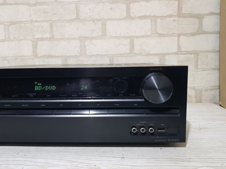 Пульт!5.1AV ресивер Onkyo TX-SR309,5х100Вт,HDMI,USB,3D,б/у з Німеччини