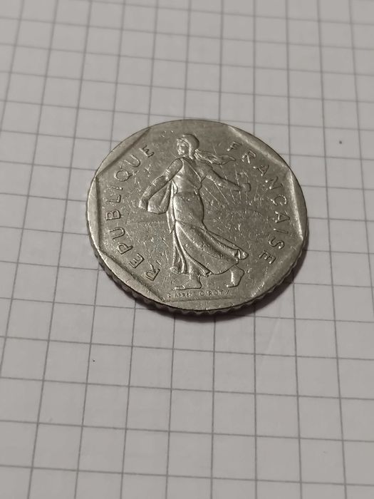 Moeda 2 Francs 1981