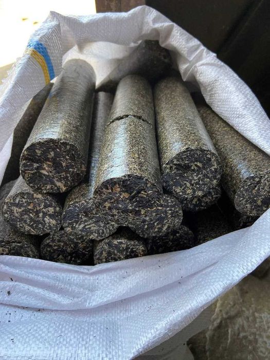 Брикет с подсолнуха. Опт/Розница